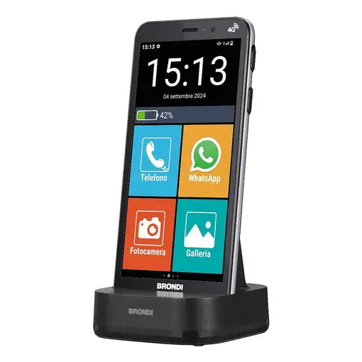 Brondi Amico Vero 4G 14,5 cm (5.7") SIM doble Android 14 USB Tipo C 3 GB 32 GB 280