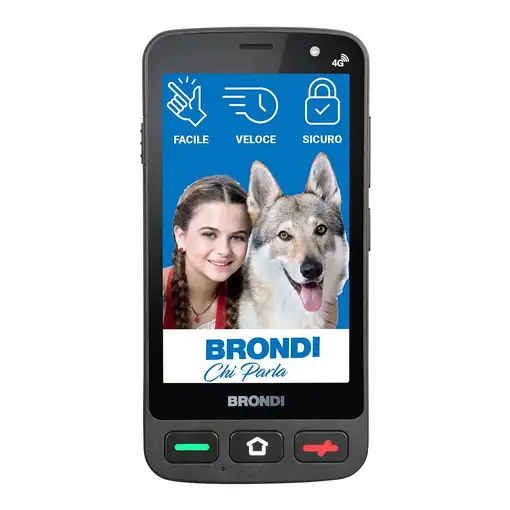 Brondi Pocket 10,2 cm (4") SIM doble Android 12 Go edition 4G 2 GB 16 GB 1400 mAh