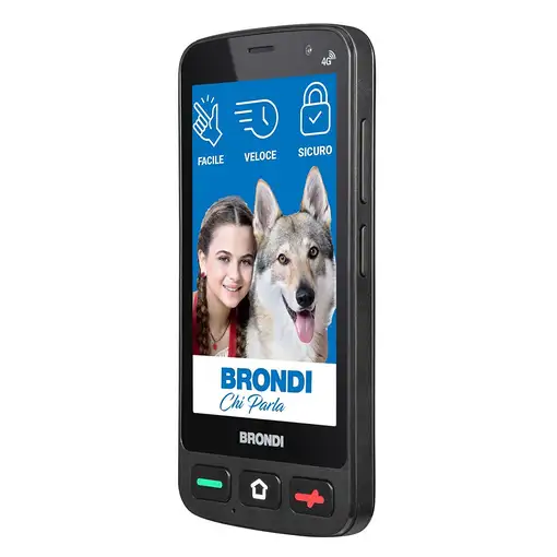Brondi Pocket 10,2 cm (4") SIM doble Android 12 Go edition 4G 2 GB 16 GB 1400 mAh