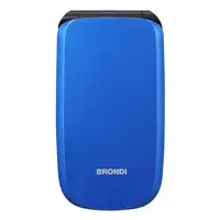 Brondi Raptor 7,11 cm (2.8") 106 g Negro, Azul Teléfono para personas mayores