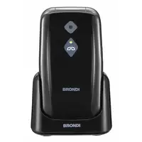 Brondi BRONDISICUROPL teléfono móvil 7,11 cm (2.8") 82 g Negro Teléfono con cámara