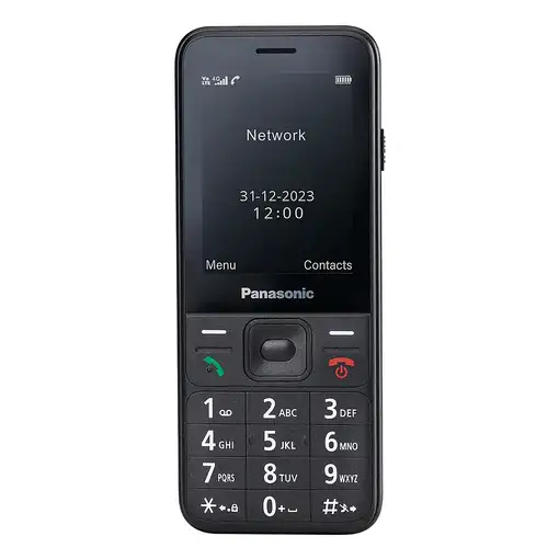 Panasonic KX-TF200 teléfono móvil 6,1 cm (2.4") 98,7 g Negro Característica del te