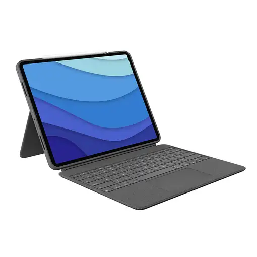 Logitech 920-010211 teclado para móvil QWERTY Español Smart Connector Gris