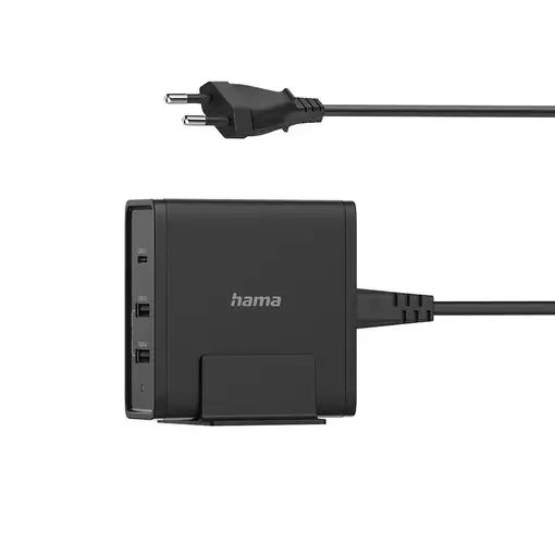Hama 00200017 cargador de dispositivo móvil Smartphone, Tableta, Universal Negro C