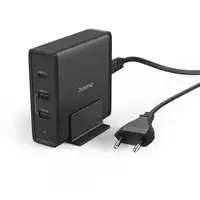 Hama 00200017 cargador de dispositivo móvil Smartphone, Tableta, Universal Negro C