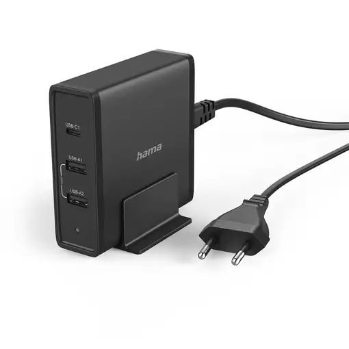 Hama 00200017 cargador de dispositivo móvil Smartphone, Tableta, Universal Negro C