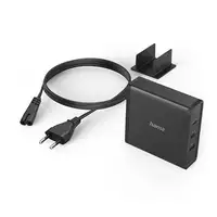 Hama 00200017 cargador de dispositivo móvil Smartphone, Tableta, Universal Negro C