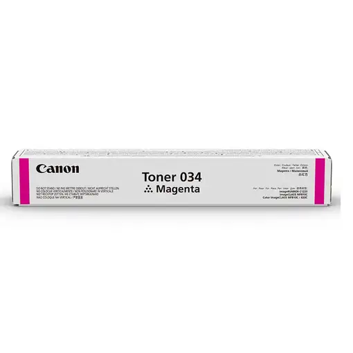 Canon 034 cartucho de tóner 1 pieza(s) Original Magenta