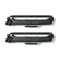 Brother TN-247BKTWIN cartucho de tóner 2 pieza(s) Original Negro