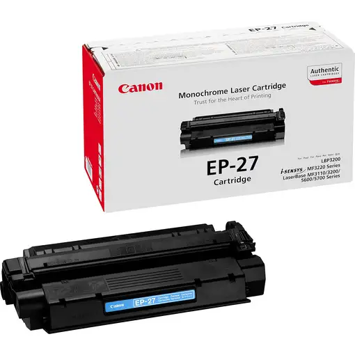 Canon EP-27 cartucho de tóner 1 pieza(s) Original Negro