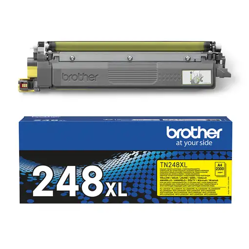 Brother TN-248XLY cartucho de tóner 1 pieza(s) Original Amarillo