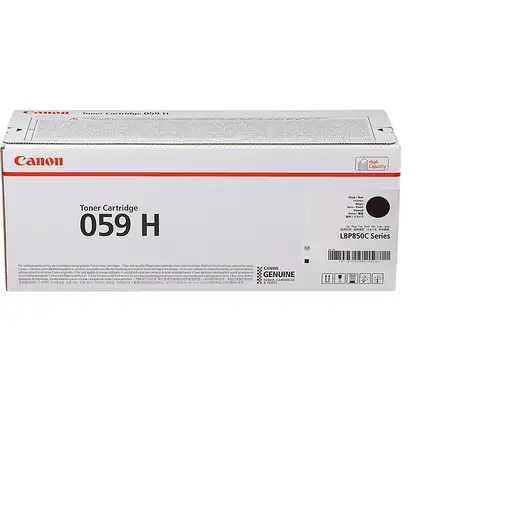 Canon 059H BK cartucho de tóner 1 pieza(s) Original Negro
