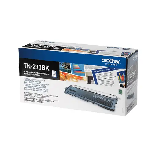 Brother TN-230BK cartucho de tóner 1 pieza(s) Original Negro