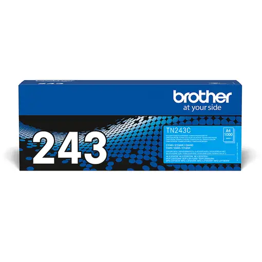 Brother TN-243C cartucho de tóner 1 pieza(s) Original Cian