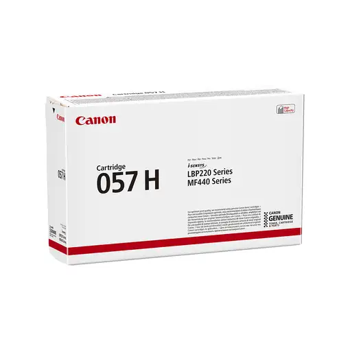 Canon i-SENSYS 057H cartucho de tóner 1 pieza(s) Original Negro