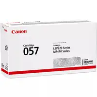 Canon 057 cartucho de tóner 1 pieza(s) Original Negro