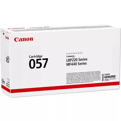 Canon 057 cartucho de tóner 1 pieza(s) Original Negro