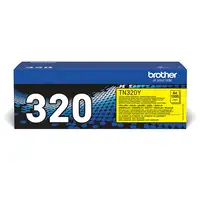 Brother TN-320Y cartucho de tóner 1 pieza(s) Original Amarillo