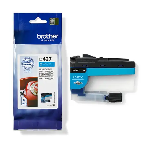 Brother LC427C cartucho de tinta 1 pieza(s) Original Cian