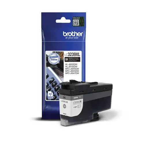 Brother LC-3239XLBK cartucho de tinta 1 pieza(s) Original Alto rendimiento (XL) Ne