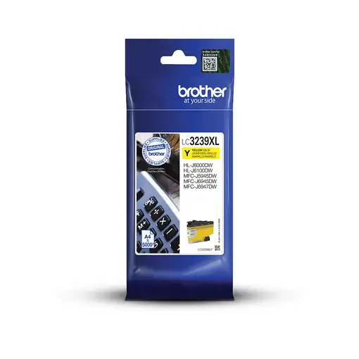 Brother LC-3239XLY cartucho de tinta 1 pieza(s) Original Alto rendimiento (XL) Ama