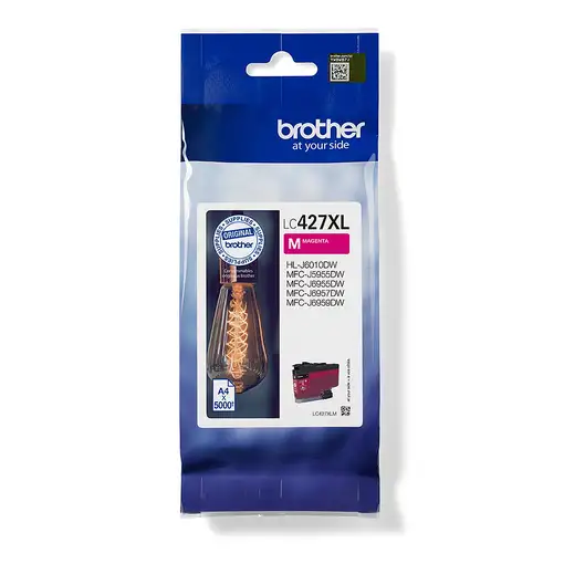 Brother LC427XLM cartucho de tinta 1 pieza(s) Original Magenta