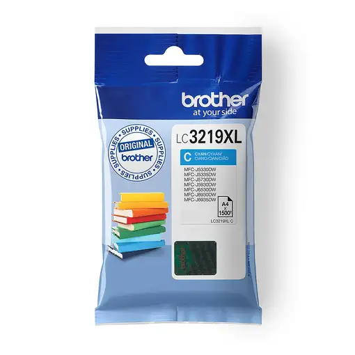 Brother LC3219XLC cartucho de tinta 1 pieza(s) Original Cian