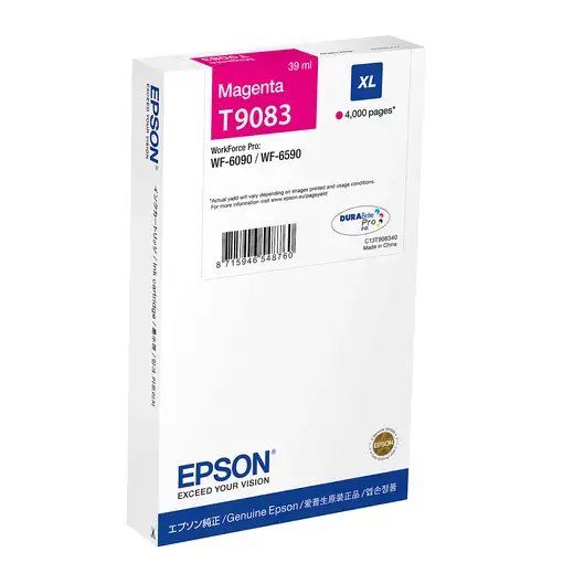Epson C13T90834N cartucho de tinta 1 pieza(s) Original Alto rendimiento (XL) Magen