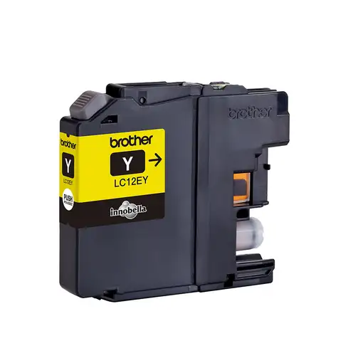 Brother LC12EY cartucho de tinta 1 pieza(s) Original Amarillo