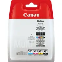 Canon CLI-581 Multipack cartucho de tinta Original Negro, Cian, Magenta, Amarillo