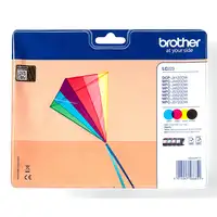 Brother LC-223VALBP cartucho de tinta 4 pieza(s) Original Negro, Cian, Magenta, Am