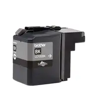 Brother LC12EBK cartucho de tinta 1 pieza(s) Original Negro