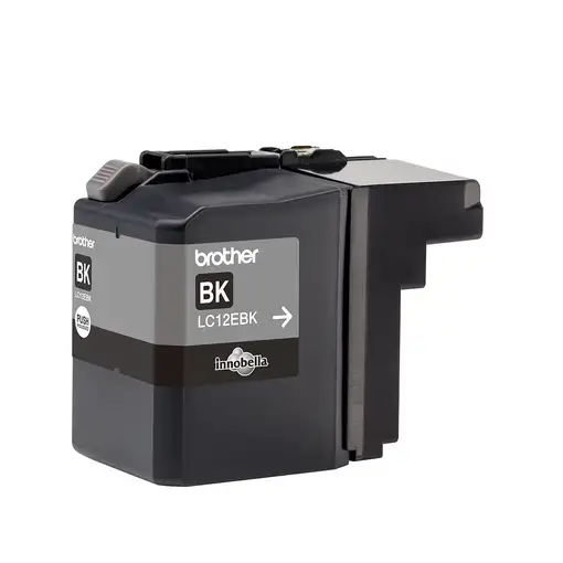 Brother LC12EBK cartucho de tinta 1 pieza(s) Original Negro