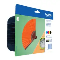 Brother LC-129XLVALBP cartucho de tinta 4 pieza(s) Original Negro, Cian, Granate,