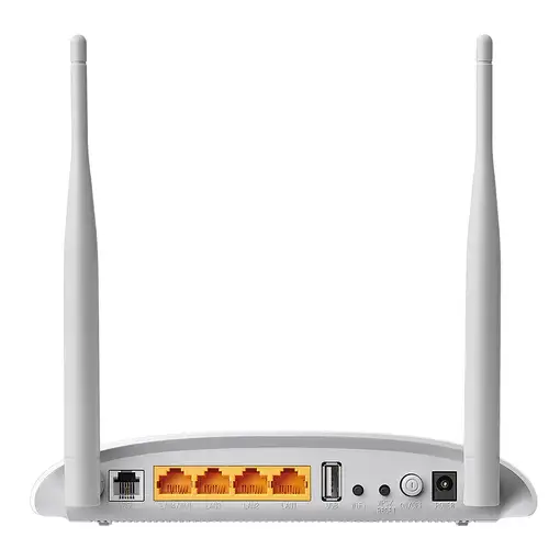 TP-Link TD-W9970 router inalámbrico Ethernet rápido Banda única (2,4 GHz) Blanco