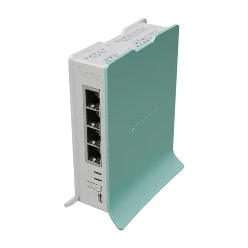 Mikrotik hAP router inalámbrico Gigabit Ethernet Banda única (2,4 GHz) Verde, Blan