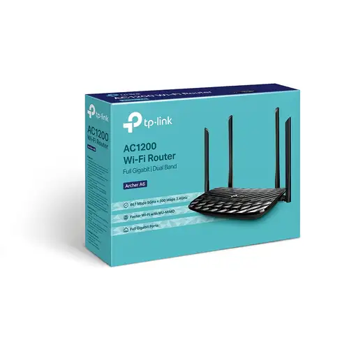 TP-Link AC1200 router inalámbrico Gigabit Ethernet Doble banda (2,4 GHz / 5 GHz) N