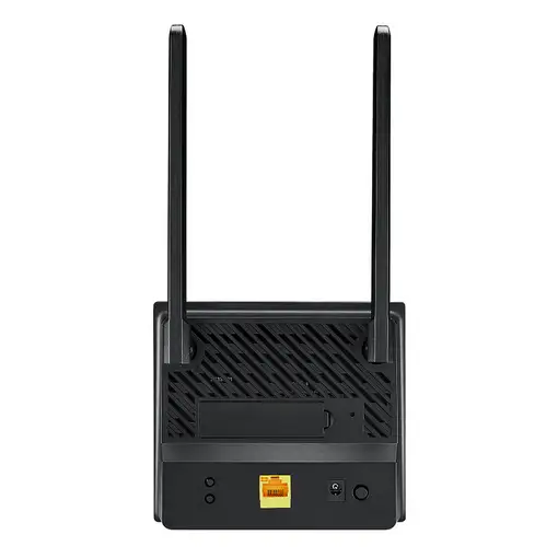 ASUS 4G-N16 router inalámbrico Gigabit Ethernet Banda única (2,4 GHz) Negro