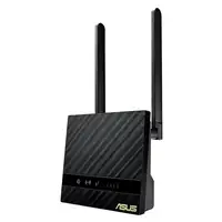 ASUS 4G-N16 router inalámbrico Gigabit Ethernet Banda única (2,4 GHz) Negro