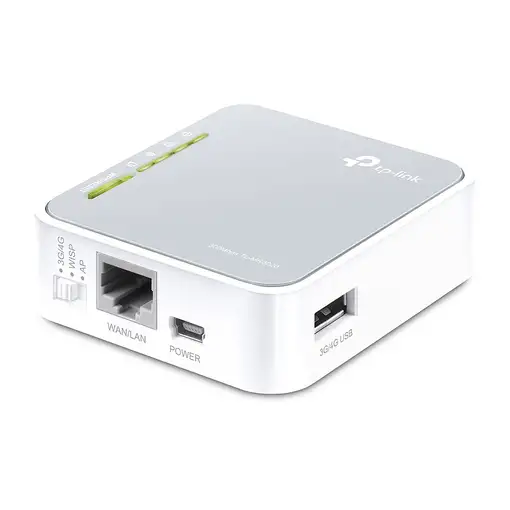 TP-Link TL-MR3020 router inalámbrico Ethernet rápido Banda única (2,4 GHz) 4G Plat