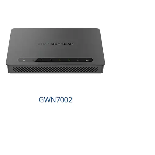 Grandstream Networks GWN7002 router 2.5 Gigabit Ethernet, Gigabit Ethernet Negro