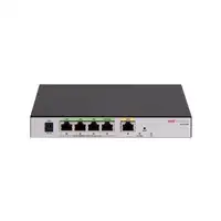 Hikvision DS-3WG105GP-SI router Ethernet rápido, Gigabit Ethernet Negro, Gris