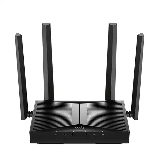Cudy WR3600 router inalámbrico Gigabit Ethernet Doble banda (2,4 GHz / 5 GHz) Negr