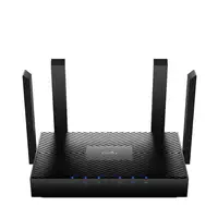 Cudy WR3000 router inalámbrico Gigabit Ethernet Doble banda (2,4 GHz / 5 GHz) Negr