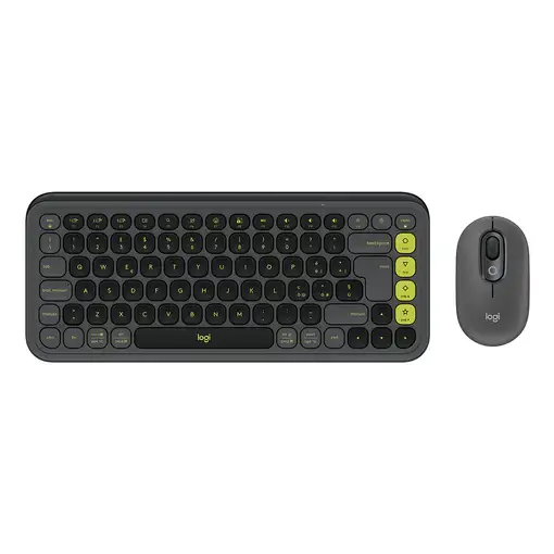 Logitech 920-013115 teclado Ratón incluido Universal Bluetooth QWERTY Hindi Grafit