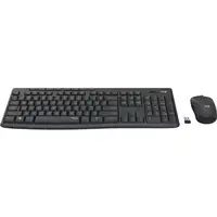 Logitech MK295 Silent Wireless Combo teclado Ratón incluido Oficina RF inalámbrico