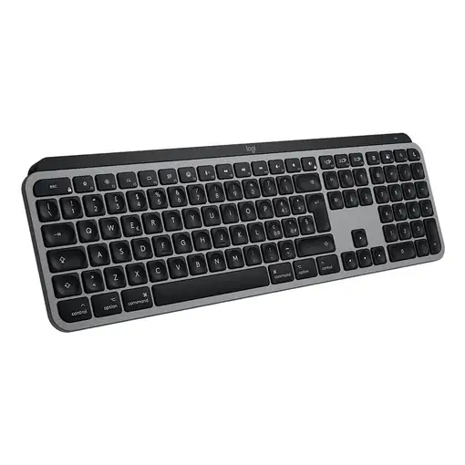 Logitech MX Keys S for Mac teclado Hogar Bluetooth QWERTY Italiano Gris