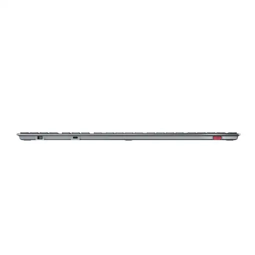 CHERRY KW X ULP teclado Universal USB + RF Wireless + Bluetooth QWERTZ Alemán Negr
