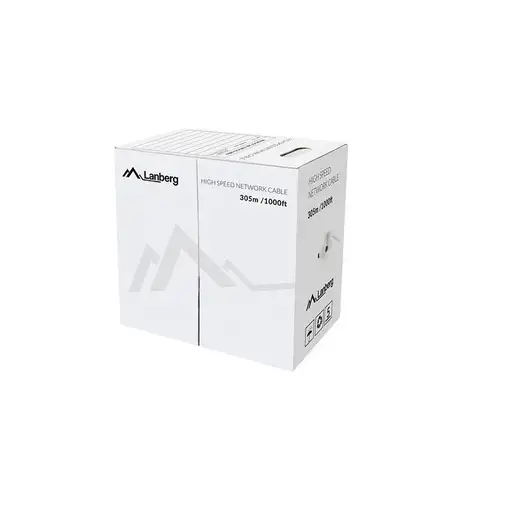 Lanberg LCU6-12CU-0305-S cable de red Gris 305 m Cat6 U/UTP (UTP)
