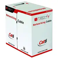 Techly ITP9-FLU-0305 cable de red Gris 305 m Cat6 U/UTP (UTP)